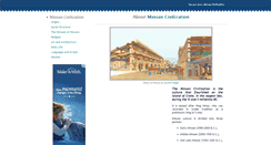 Desktop Screenshot of minoancivilization.net